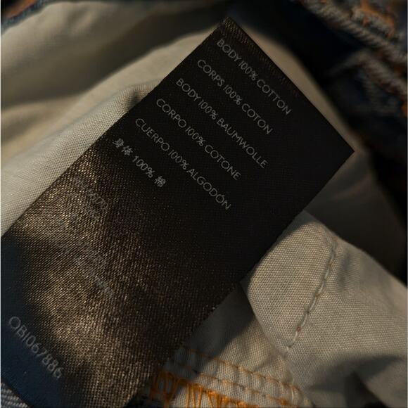 BDG Urban Outfitters Blue Slim Straight Jeans Size 28 - Picture 9 of 9